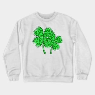 St Patricks Day shamrock clover Crewneck Sweatshirt